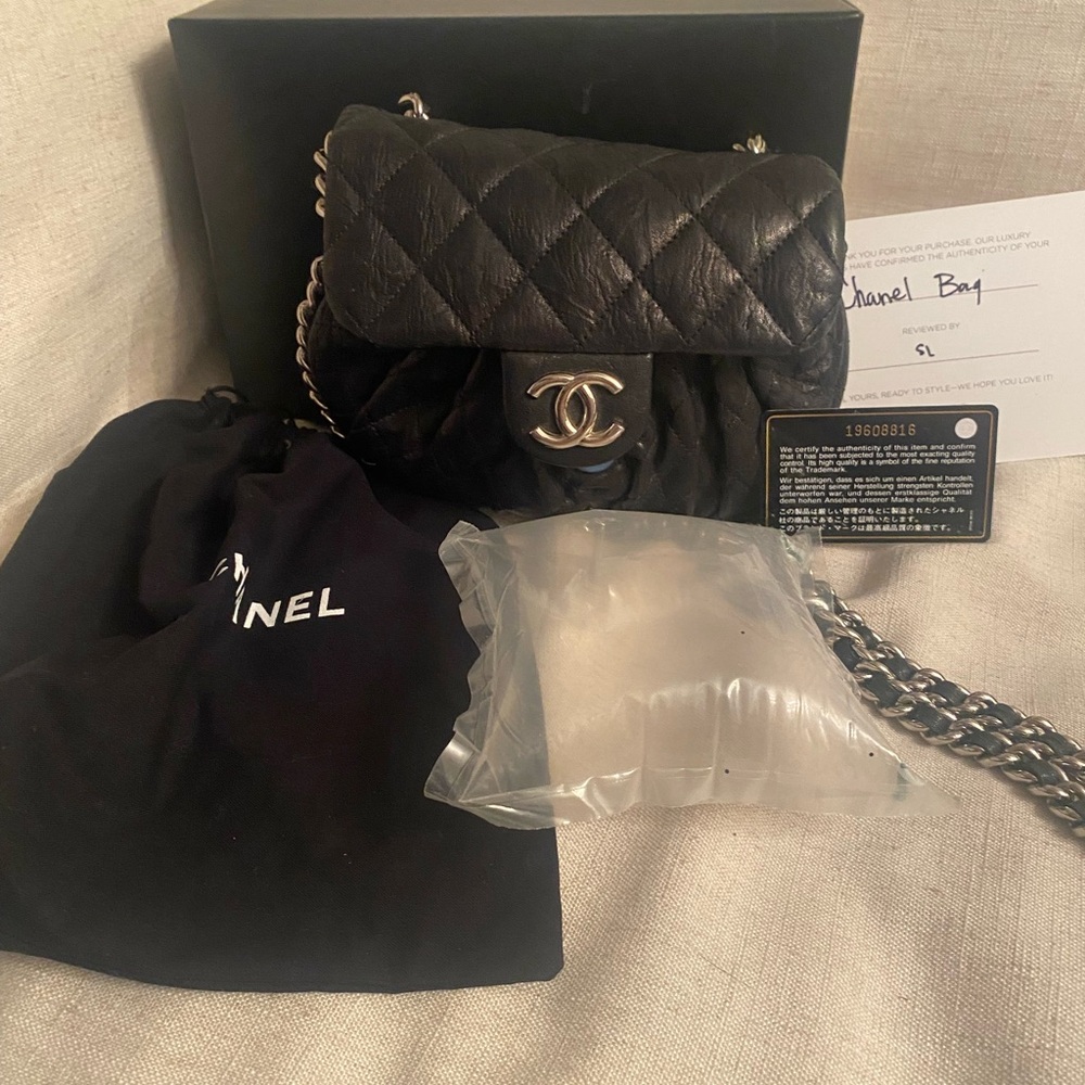 Chanel Black Quilted Mini Bag - Picture 11 of 14